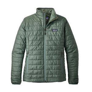 Patagonia Women’s Nano Puff PrimaLoft® Insulated Jacket in Hemlock Green size XS